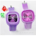 hot sale/new style/fashion/sports/the digital/square silicone jelly sport watch